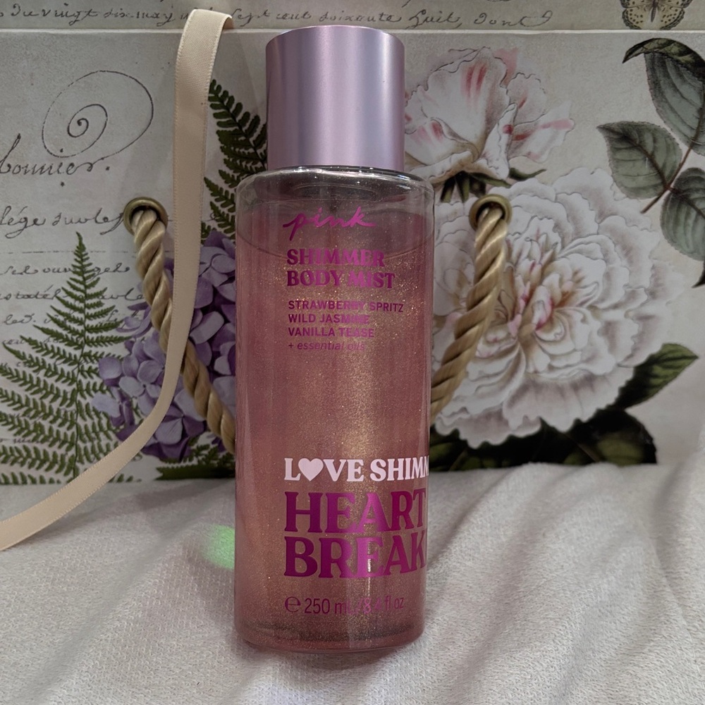 PINK shimmer body mist